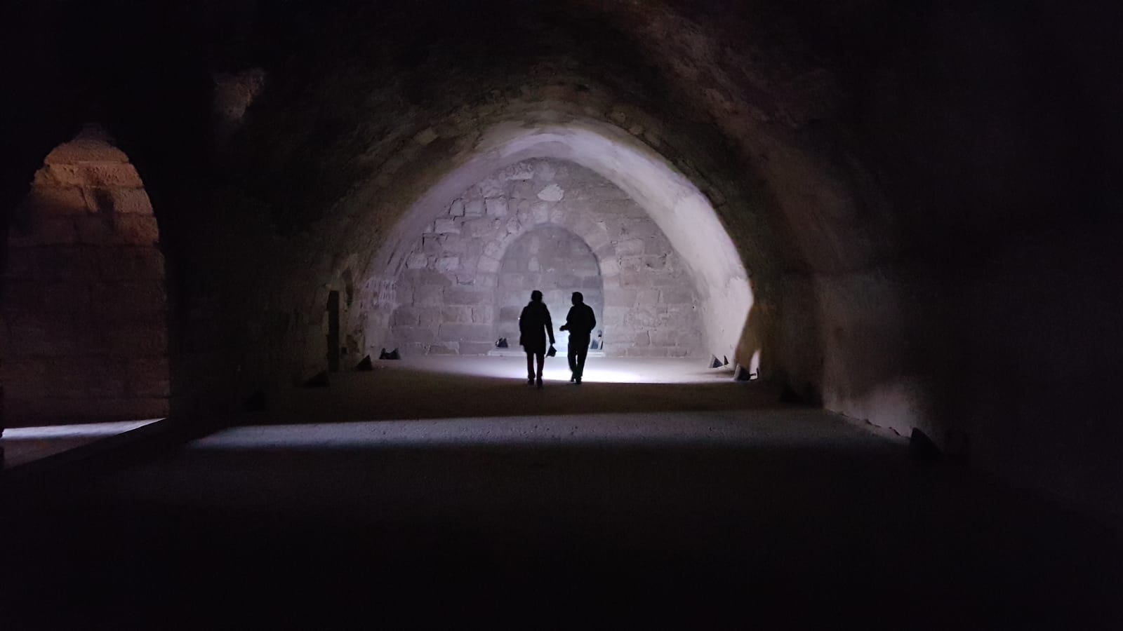 Podzemí hradu Karak
