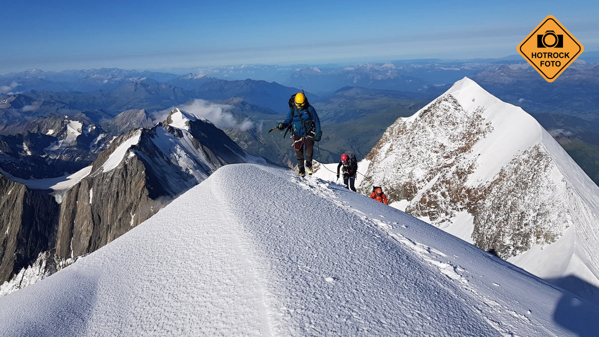 Přechod z Itálie do Francie přes nejvyšší horu Evropy Mont Blanc