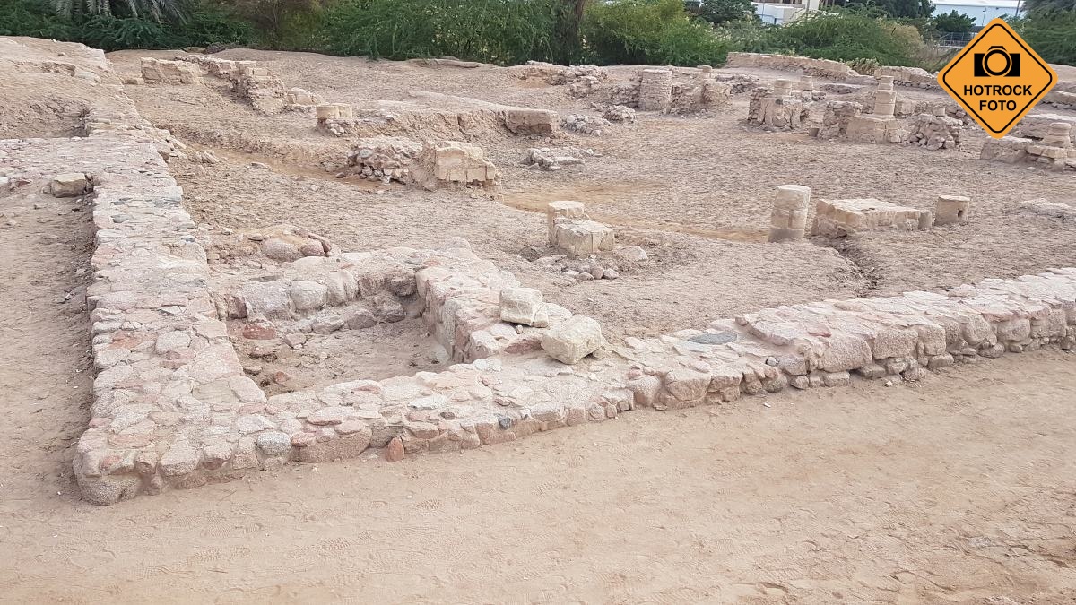 Rozvaliny Ajla - pozůstatky starověkého přístavu