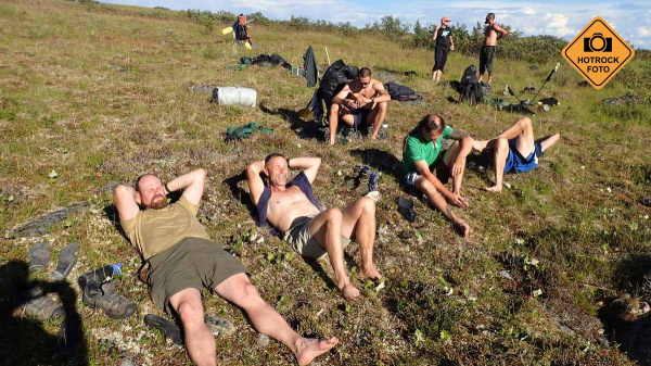 Leje z nás pot a dlouho odpočíváme. Foto: HOTROCK.cz