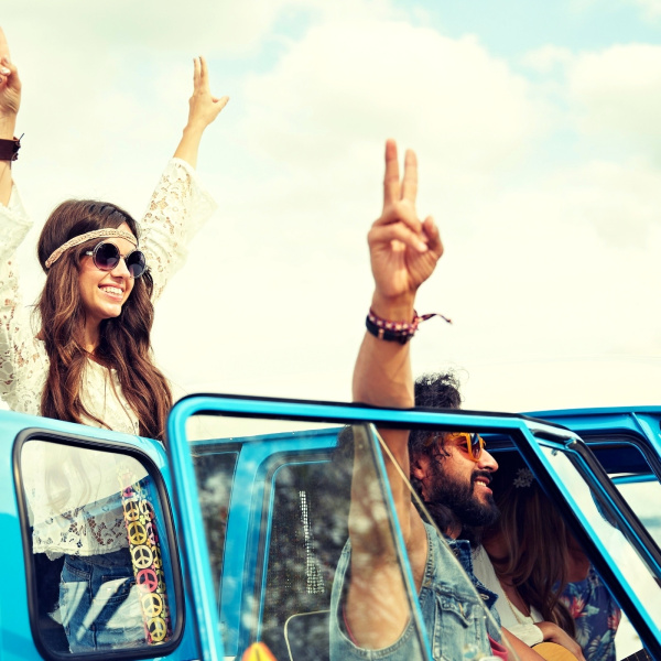 Hippies party