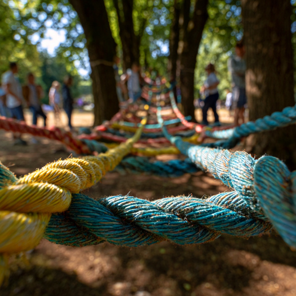 Nízké lanové překážky