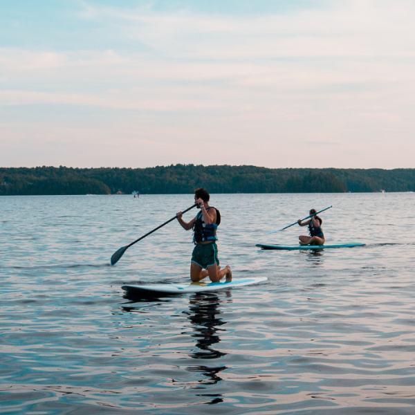 Paddleboardy na Miladě