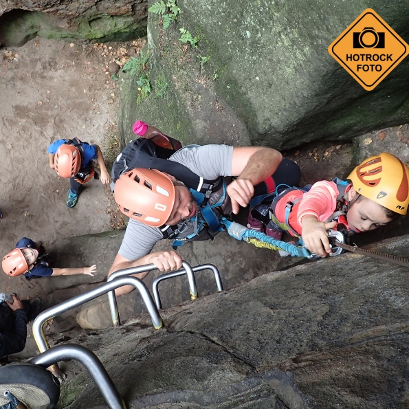 Via ferraty pro děti Via ferraty pro děti